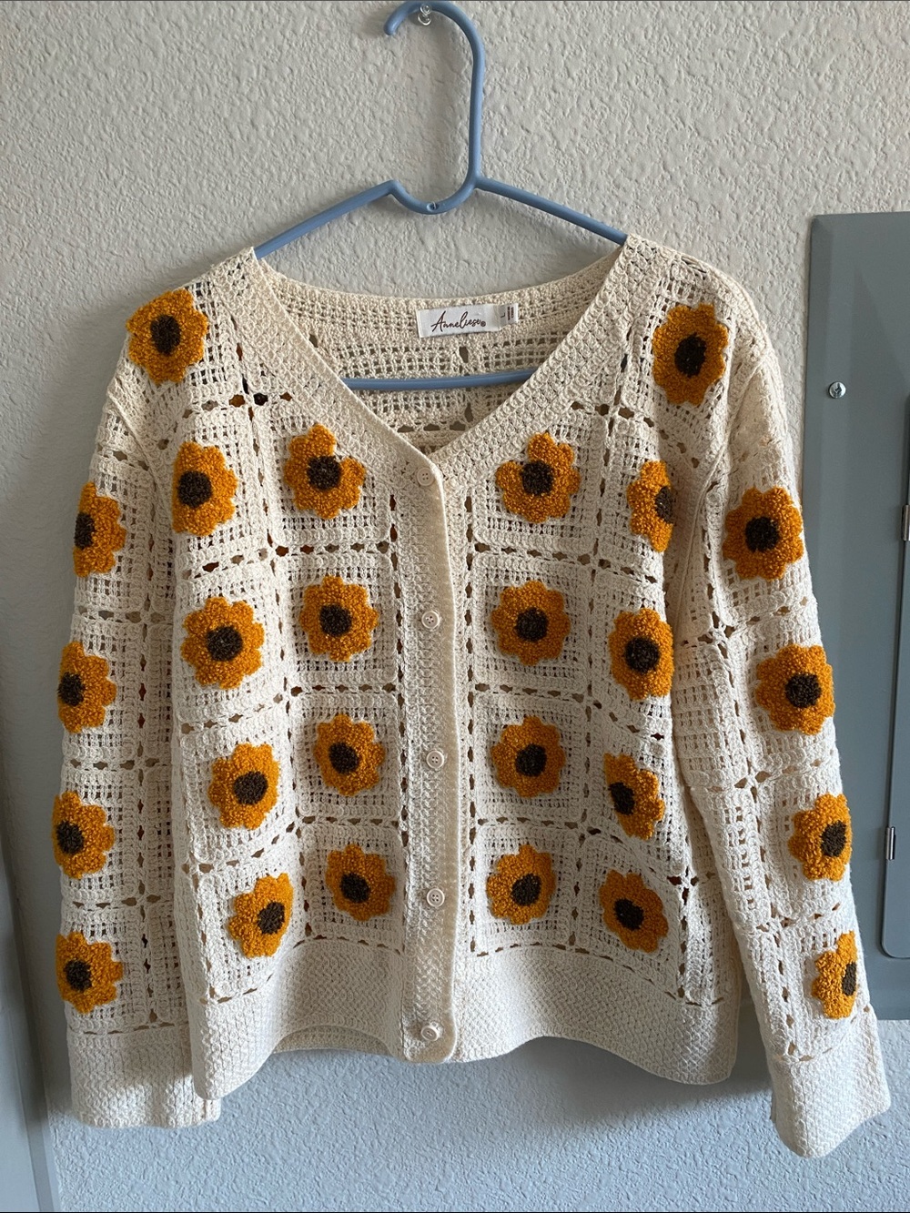 Women’s Anneliese Sunflower Button Up Cardigan